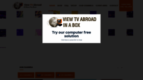 What Viewtvabroad.com website looked like in 2019 (4 years ago)