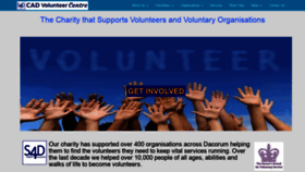 What Volunteerdacorum.org website looked like in 2019 (4 years ago)