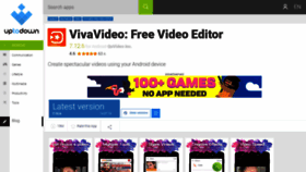 What Vivavideo-free-video-editor.en.uptodown.com website looked like in 2019 (4 years ago)
