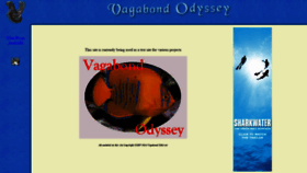 What Vagabondodyssey.com website looked like in 2019 (4 years ago)