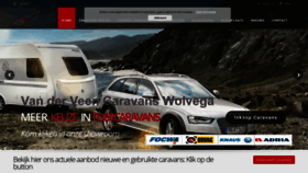 What Vanderveencaravans.nl website looked like in 2019 (4 years ago)