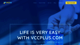 What Vccplus.com website looked like in 2019 (4 years ago)