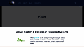 What Vrsim.com website looked like in 2019 (4 years ago)