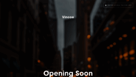 What Vincoe.com website looked like in 2019 (4 years ago)