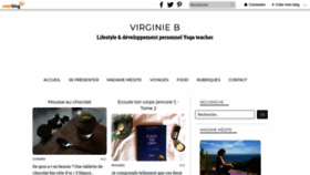 What Virginiebichet.org website looked like in 2019 (4 years ago)