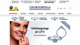 What Verlobungsringe.de website looked like in 2019 (4 years ago)