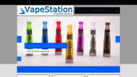 What Vape-station.co.uk website looked like in 2019 (4 years ago)