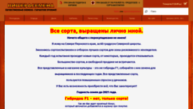 What Visherasemena.ru website looked like in 2019 (4 years ago)