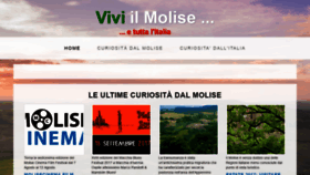 What Viviilmolise.it website looked like in 2019 (4 years ago)