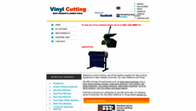 What Vinyl-cutting.co.nz website looked like in 2019 (4 years ago)