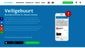 What Veiligebuurt.nl website looked like in 2019 (4 years ago)