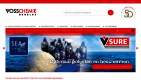 What Vosschemie-benelux.com website looked like in 2019 (4 years ago)