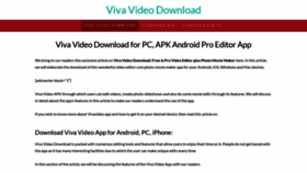 What Vivavideodownload.co website looked like in 2019 (4 years ago)
