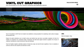 What Vinylcutgraphics.co.uk website looked like in 2019 (4 years ago)