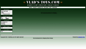 What Vladstoys.com website looked like in 2019 (4 years ago)
