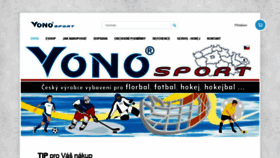 What Vono.cz website looked like in 2019 (4 years ago)