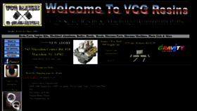 What Vcgresins.com website looked like in 2019 (4 years ago)