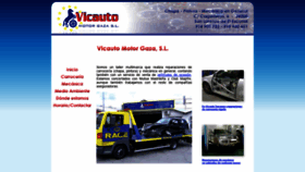 What Vicauto.es website looked like in 2019 (4 years ago)