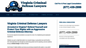 What Vacriminaldefenselawyer.com website looked like in 2019 (4 years ago)