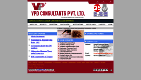 What Vpdconsultants.com website looked like in 2019 (4 years ago)