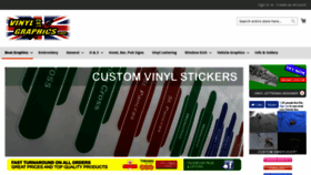 What Vinylcutgraphics.com website looked like in 2019 (4 years ago)