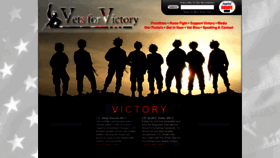 What Vets4victory.com website looked like in 2019 (4 years ago)