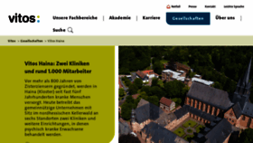 What Vitos-haina.de website looked like in 2019 (4 years ago)