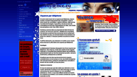 What Voyance.eu website looked like in 2019 (4 years ago)