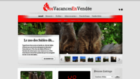 What Vos-vacances-en-vendee.fr website looked like in 2019 (4 years ago)