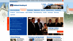 What Volksbank-straubing.de website looked like in 2019 (4 years ago)
