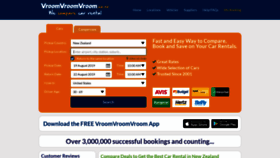 What Vroomvroomvroom.co.nz website looked like in 2019 (4 years ago)