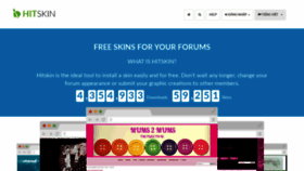 What Vi.hitskin.com website looked like in 2019 (4 years ago)