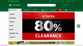 What Vitatra.com website looked like in 2019 (4 years ago)