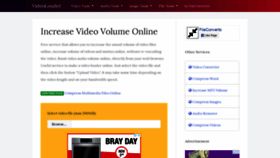What Videolouder.com website looked like in 2019 (4 years ago)