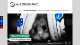 What Valuecreationprofit.com website looked like in 2019 (4 years ago)