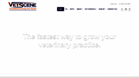 What Vetsceneproactive.com website looked like in 2019 (4 years ago)