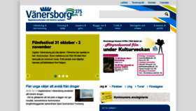 What Vanersborg.se website looked like in 2019 (4 years ago)