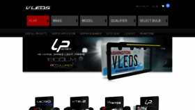 What Vleds.com website looked like in 2019 (4 years ago)