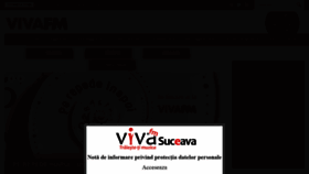 What Vivafm.ro website looked like in 2019 (4 years ago)