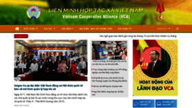 What Vca.org.vn website looked like in 2019 (4 years ago)