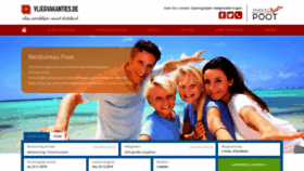 What Vliegvakanties.de website looked like in 2019 (4 years ago)