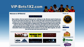 What Vip-bets1x2.com website looked like in 2019 (4 years ago)