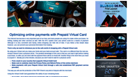 What Vccard.info website looked like in 2019 (4 years ago)