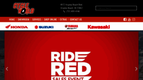 What Vbcycleworld.com website looked like in 2019 (4 years ago)