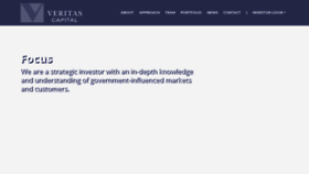 What Veritascapital.com website looked like in 2019 (4 years ago)