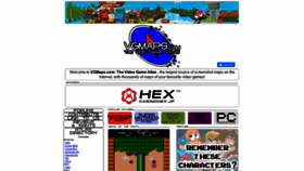 What Vgmaps.com website looked like in 2019 (4 years ago)