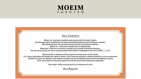 What Vendor.moeim.net website looked like in 2019 (4 years ago)