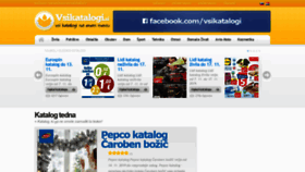 What Vsikatalogi.si website looked like in 2019 (5 years ago)