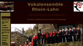 What Vokalensemble-rhein-lahn.de website looked like in 2019 (4 years ago)