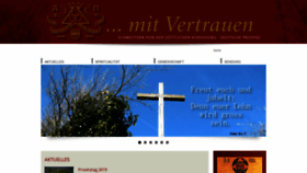 What Vorsehungsschwestern-deutscheprovinz.de website looked like in 2019 (4 years ago)